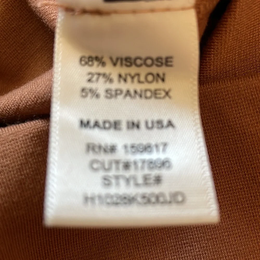 SOLD  Amazing Pants Pull on Camel Color - Picture 3 of 3